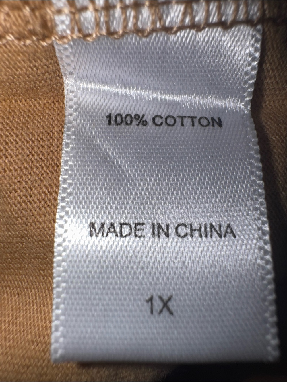 Koolaburra by UGG Tan Crewneck Sweatshirt 1X 100% Cotton Cozy Lounge Top - Picture 7 of 7